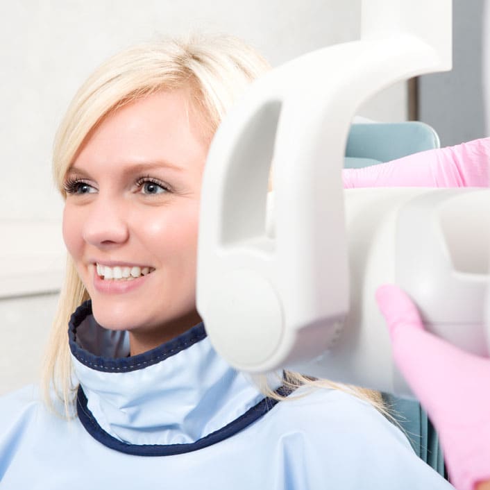 dental x-rays at the dentist